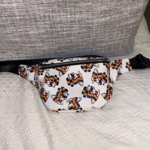 Disney Loungefly - Rainbow Mickey Mouse Fanny Pack